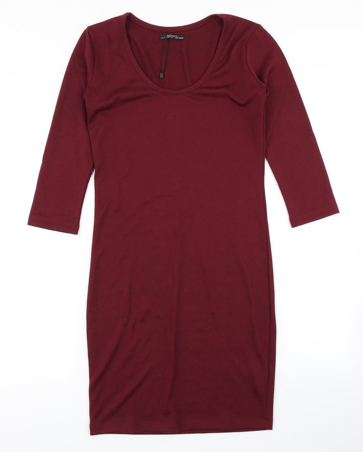 alcott Womens Purple Bodycon Size M