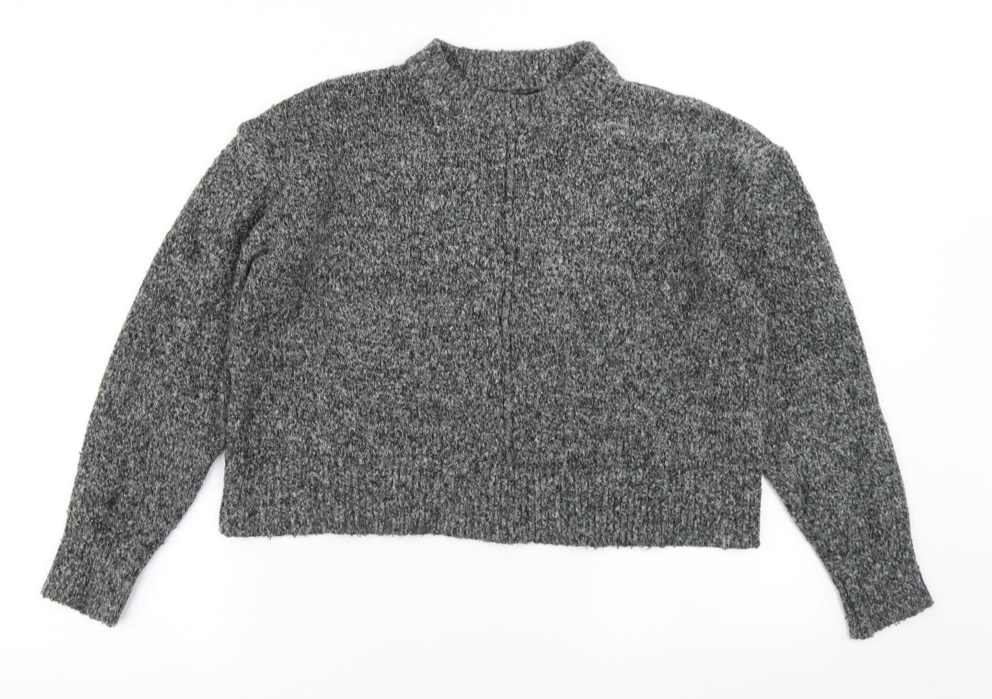 Atmosphere Womens Grey  Knit Pullover Jumper Size 12  - Cropped