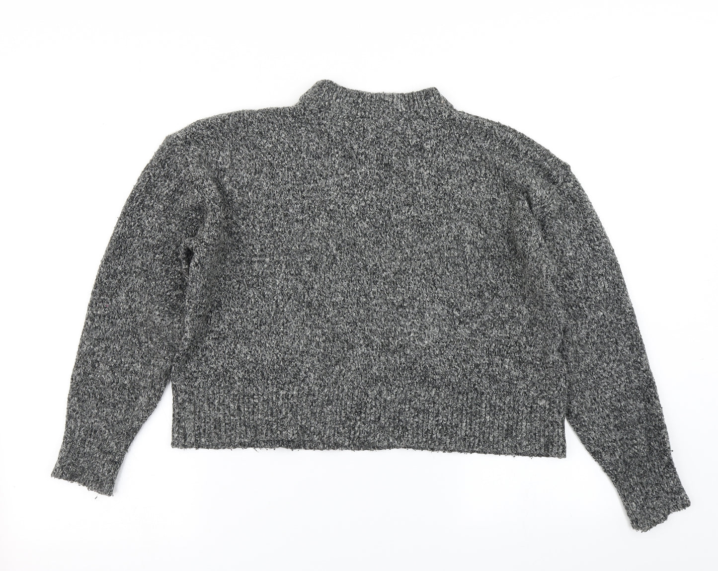 Atmosphere Womens Grey  Knit Pullover Jumper Size 12  - Cropped