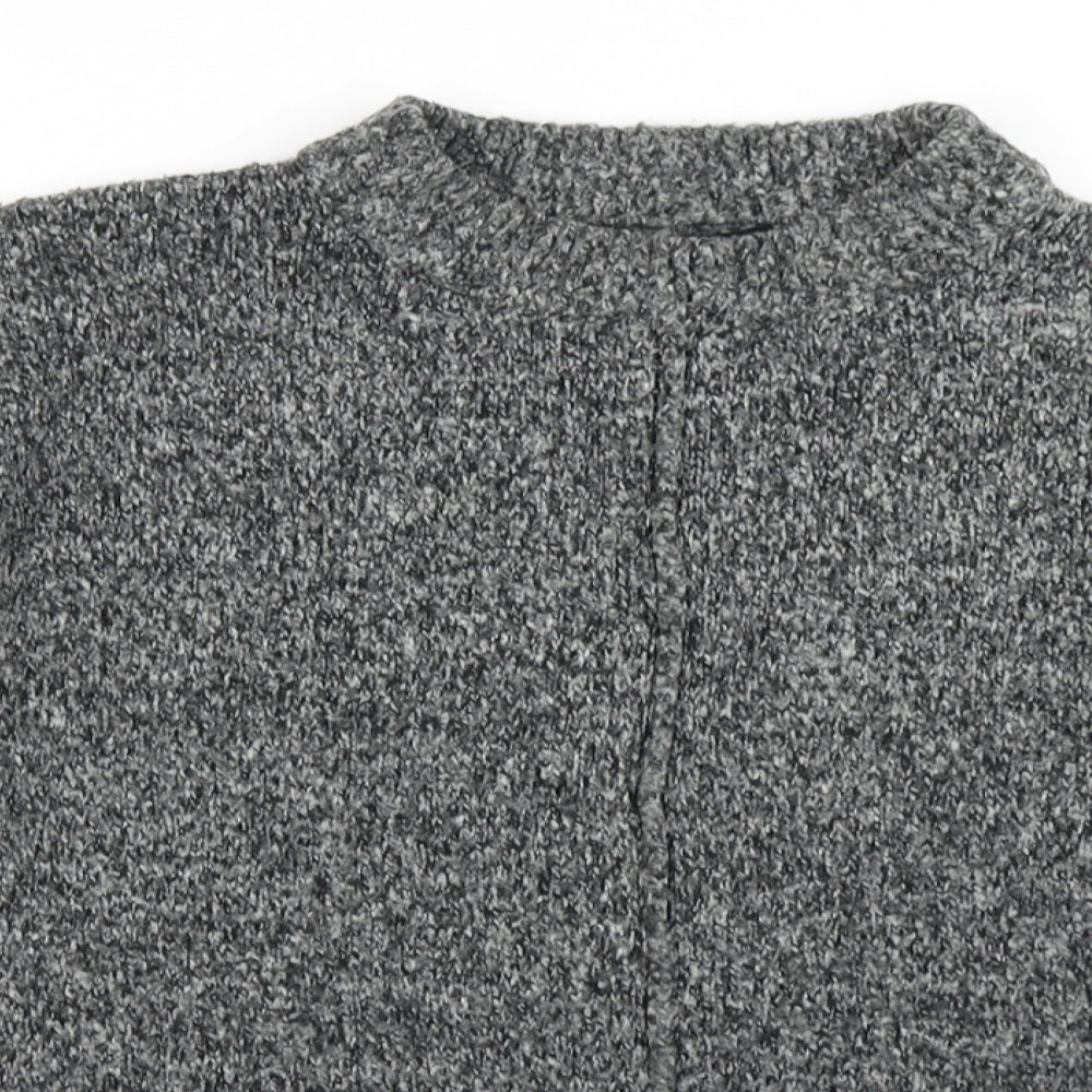 Atmosphere Womens Grey  Knit Pullover Jumper Size 12  - Cropped