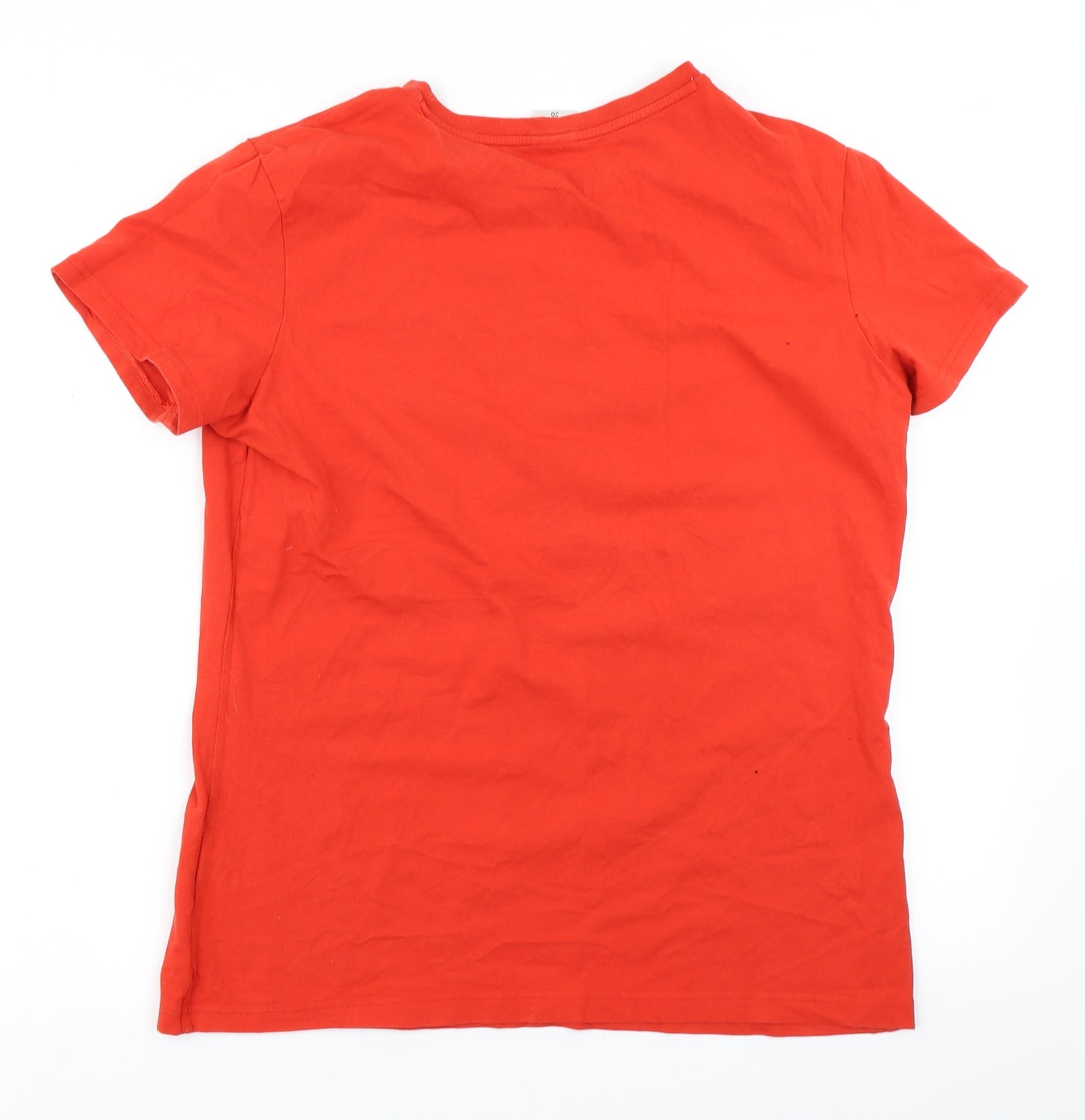 Team GB Womens Red   Basic T-Shirt Size 20