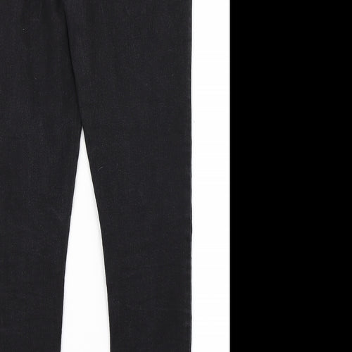 Studio Womens Black  Denim Jegging Jeans Size 16 L26 in