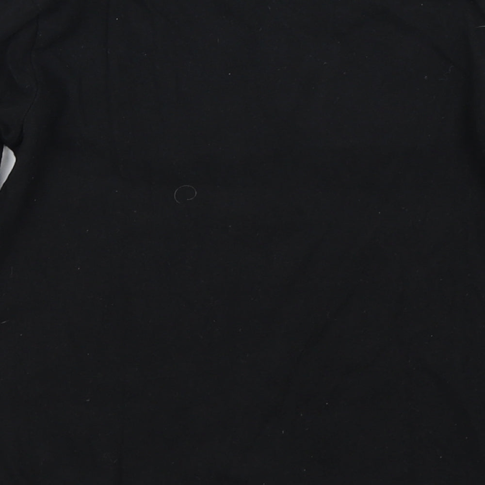 Pep & Co Boys Black   Basic T-Shirt Size 5-6 Years