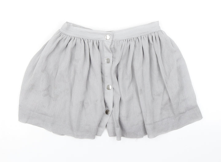 Minoti Girls Grey Skater Skirt Size 5-6 Years