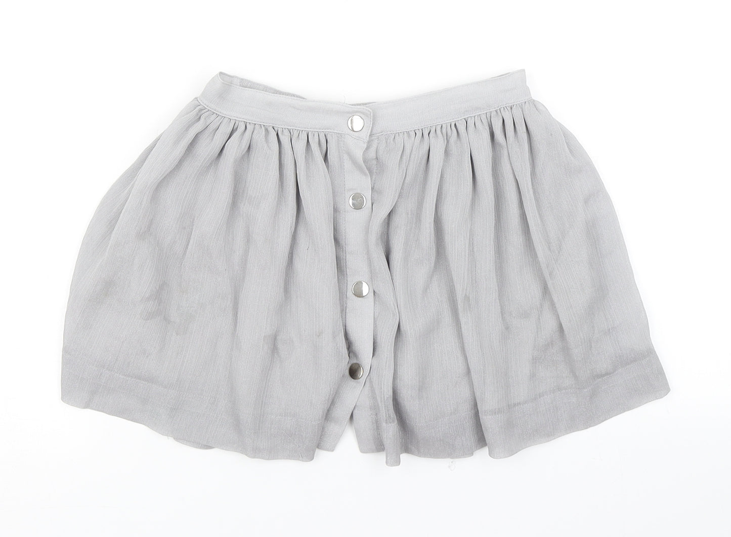 Minoti Girls Grey   Skater Skirt Size 5-6 Years