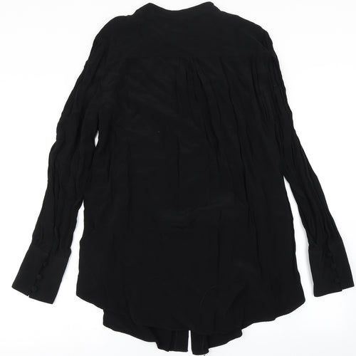 NEXT Womens Black   Basic Button-Up Size 20