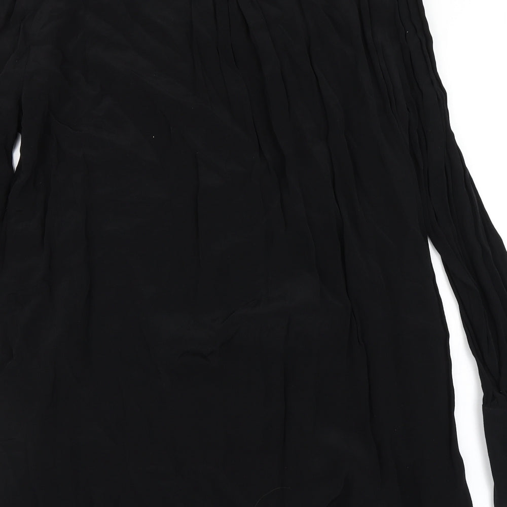 NEXT Womens Black   Basic Button-Up Size 20