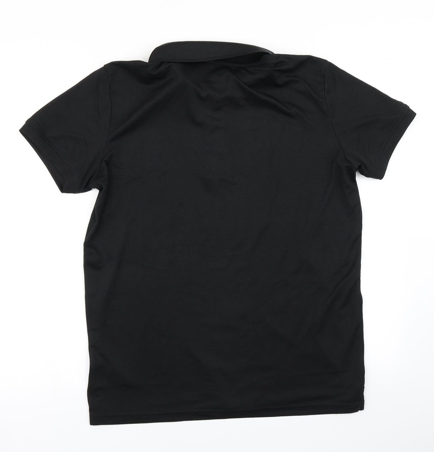 Crivit Mens Black    Polo Size M
