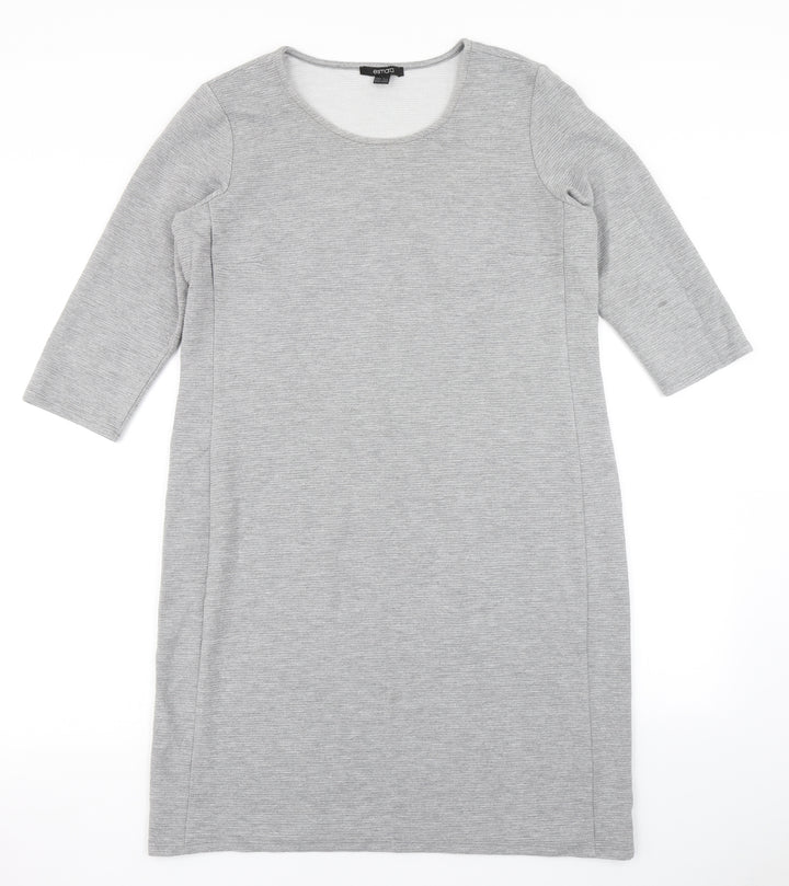ESMARA Womens Grey A-Line Size 12