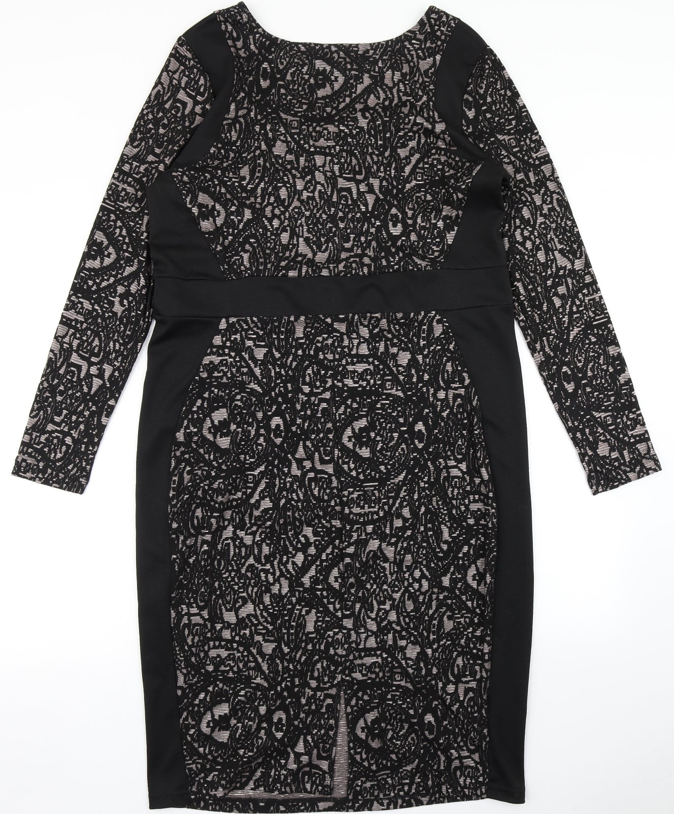 Papaya Womens Black   Pencil Dress  Size 18