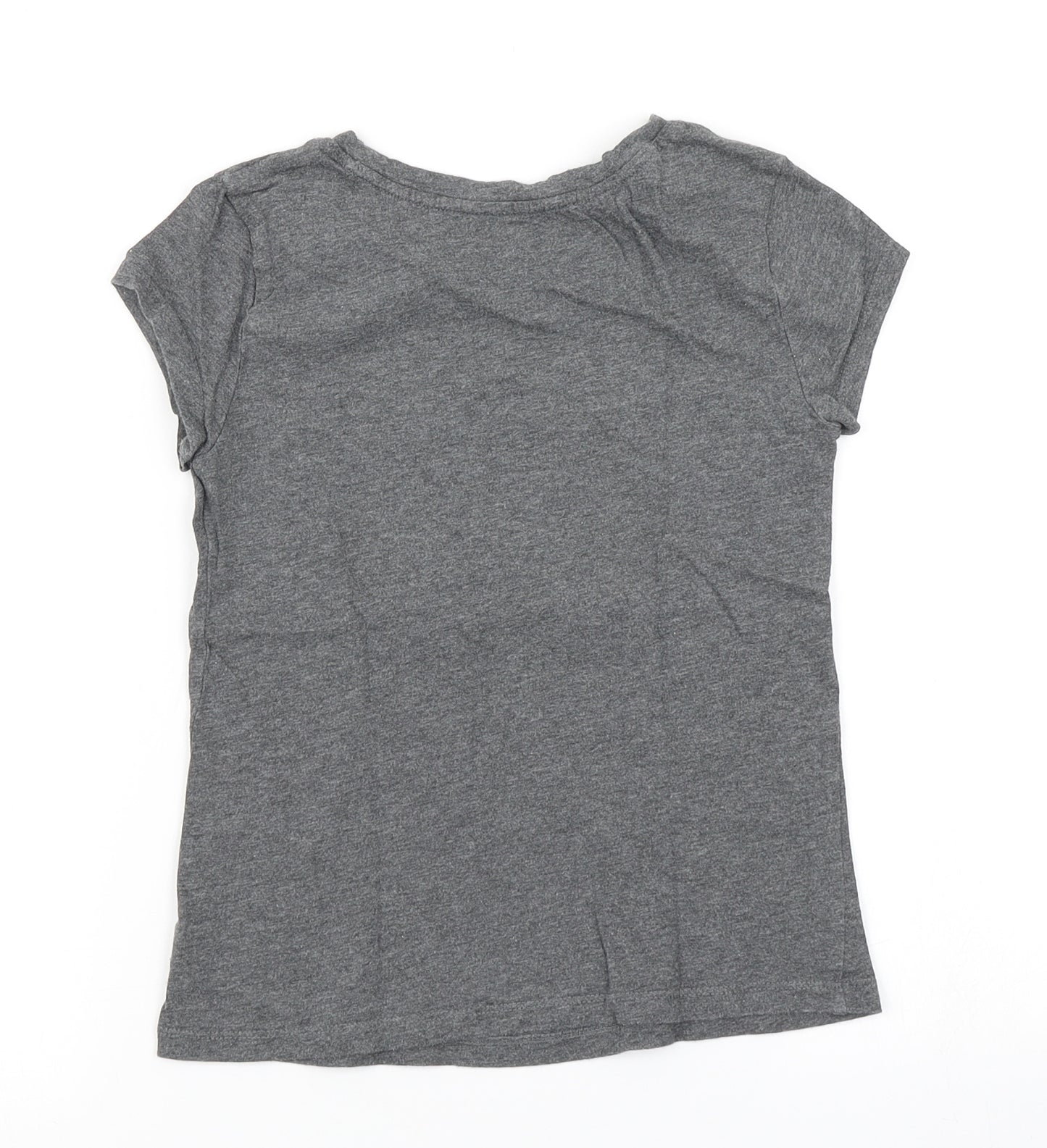 Gap Girls Grey   Basic T-Shirt Size M