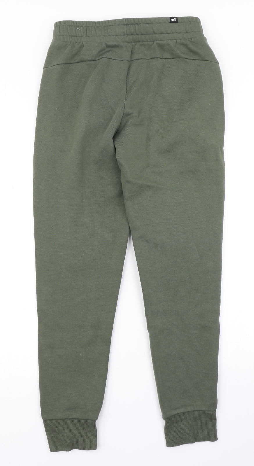 PUMA Mens Green   Jogger Trousers Size XS L27 in
