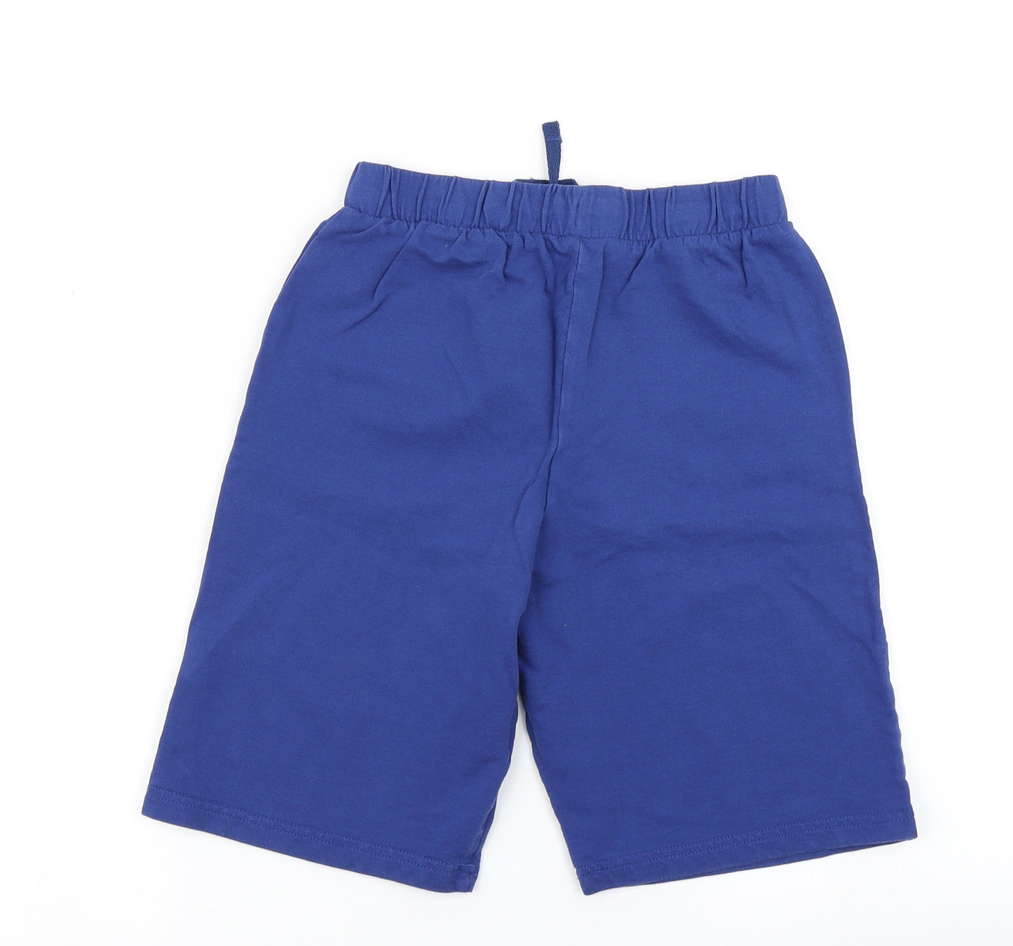 M&S Boys Blue   Sweat Shorts Size 9-10 Years