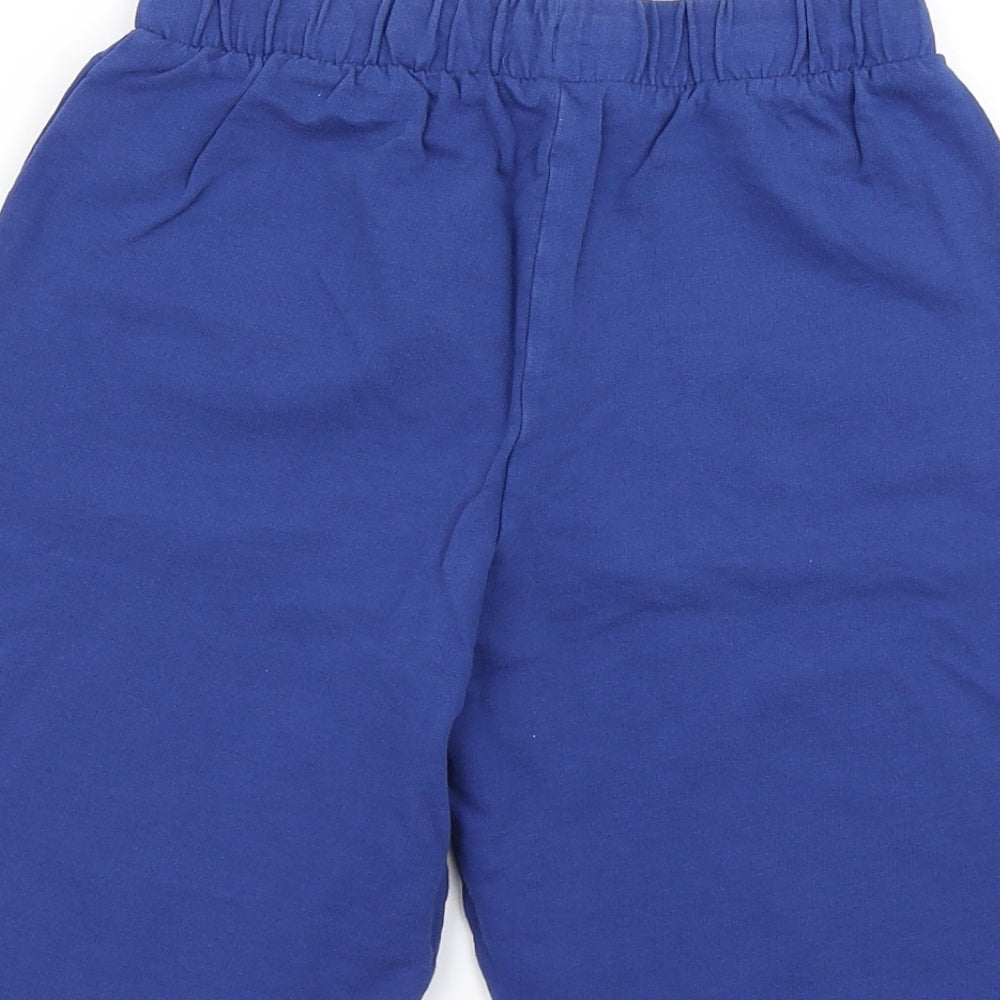 M&S Boys Blue   Sweat Shorts Size 9-10 Years