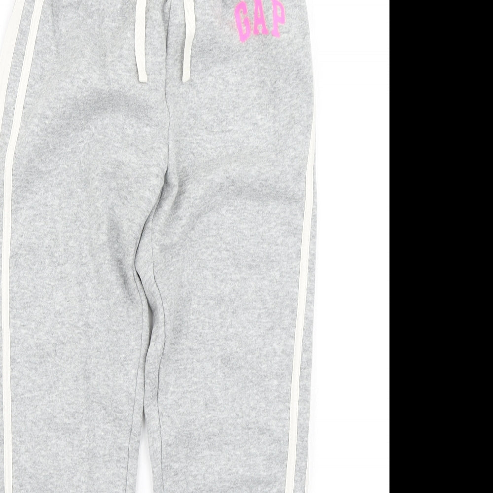 Gap Girls Grey   Jogger Trousers Size 8-9 Years