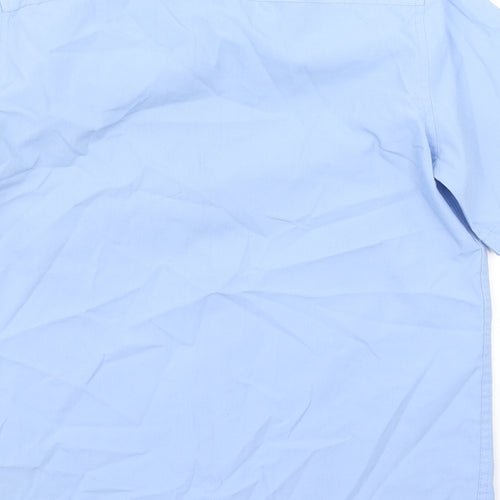 M&S Boys Blue   Basic Button-Up Size 11-12 Years