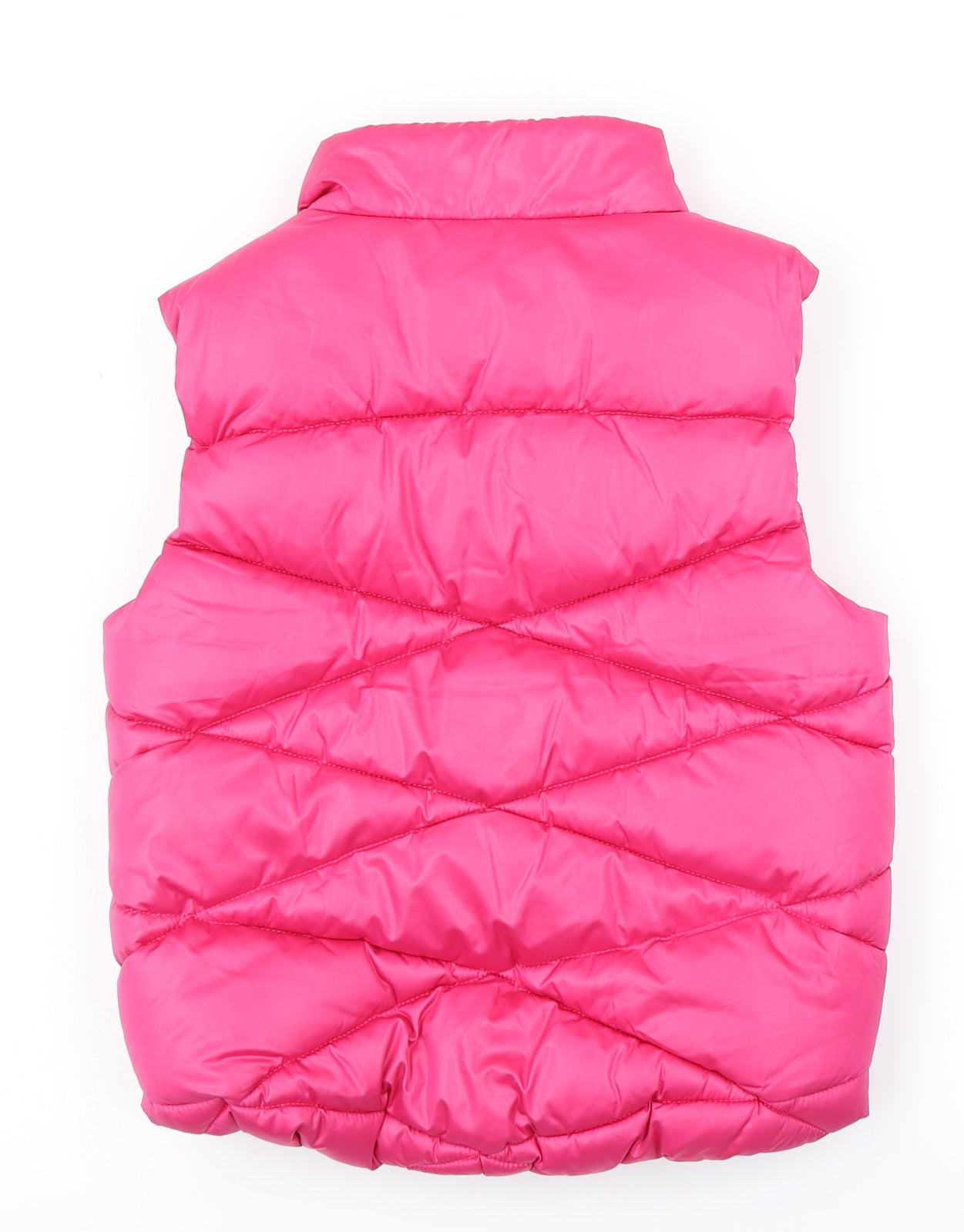 NEXT Girls Pink   Gilet Coat Size 8 Years  - Fleece Lined