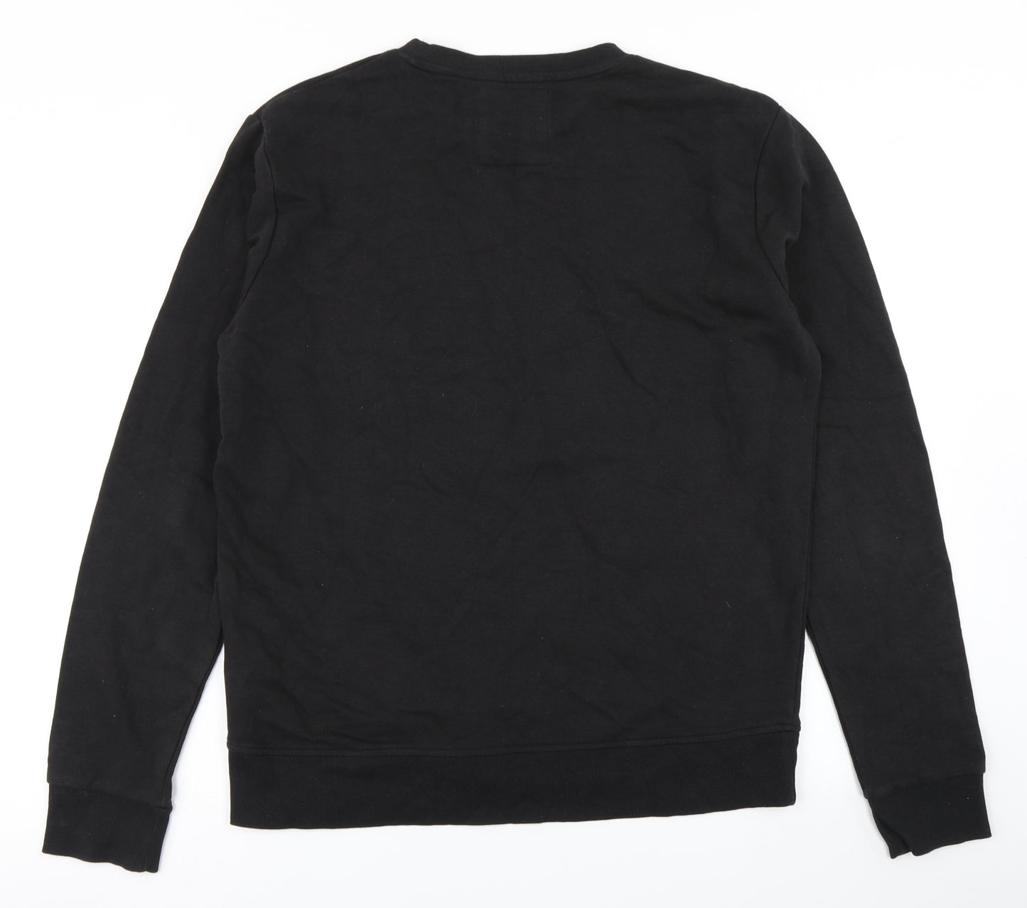 Cedar Wood State Mens Black   Pullover Sweatshirt Size L  - Batman