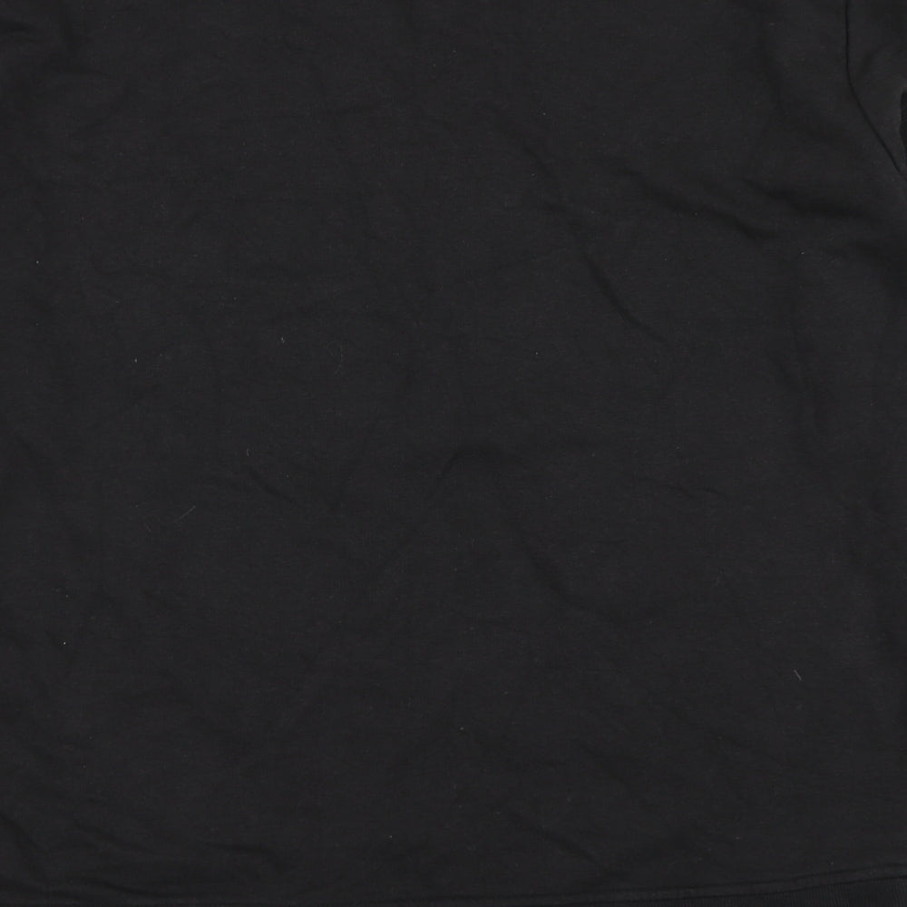 Cedar Wood State Mens Black   Pullover Sweatshirt Size L  - Batman