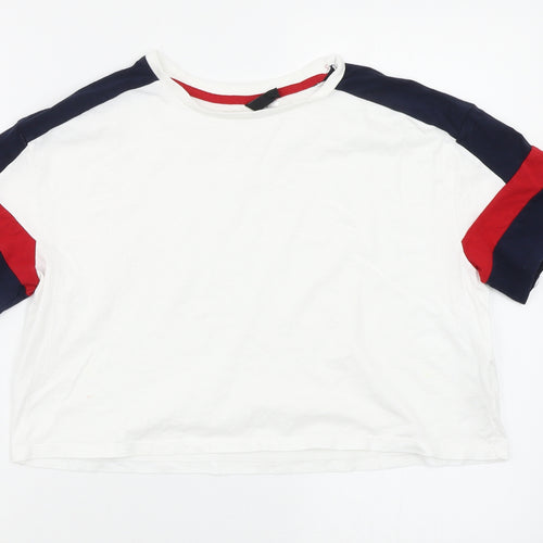 Divided by H&M Womens Multicoloured   Basic T-Shirt Size M