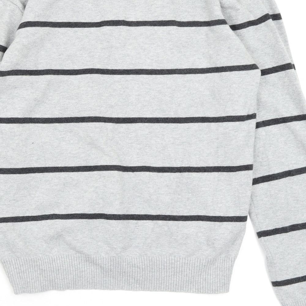 Primark Womens Multicoloured Striped  Pullover Jumper Size 16