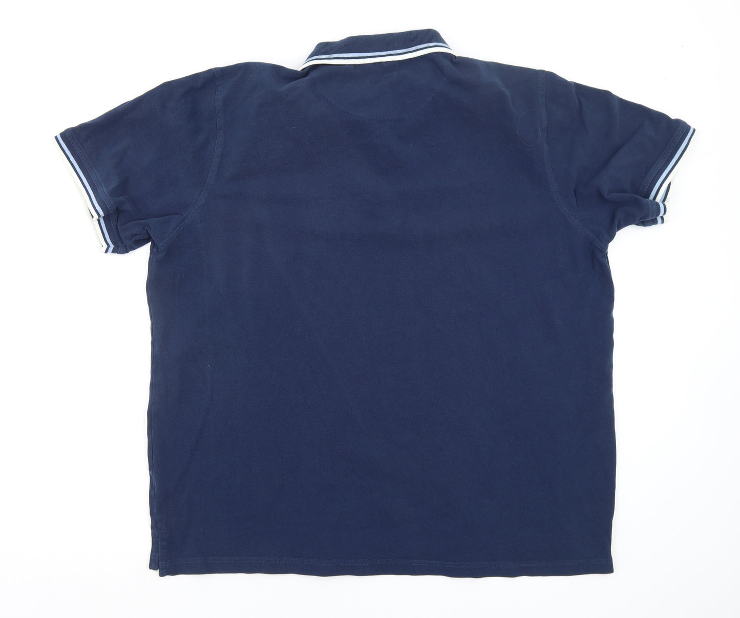 Pierre Cardin Mens Blue    Polo Size 4XL