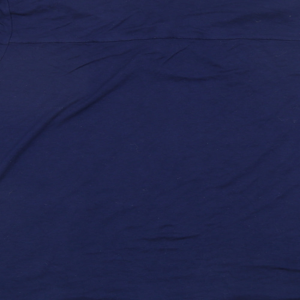 nevee Womens Blue   Basic T-Shirt Size M