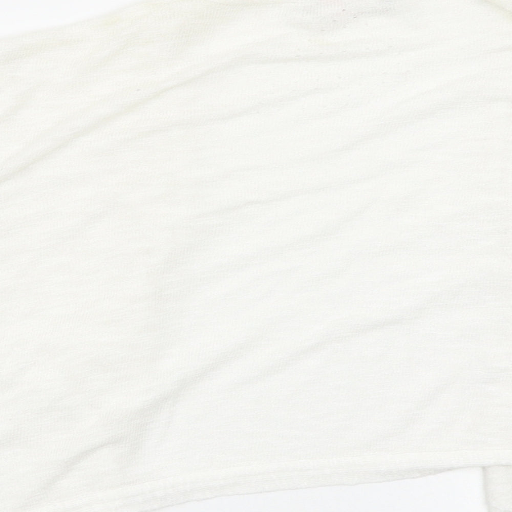 Per Una Womens White   Cardigan Jumper Size 14