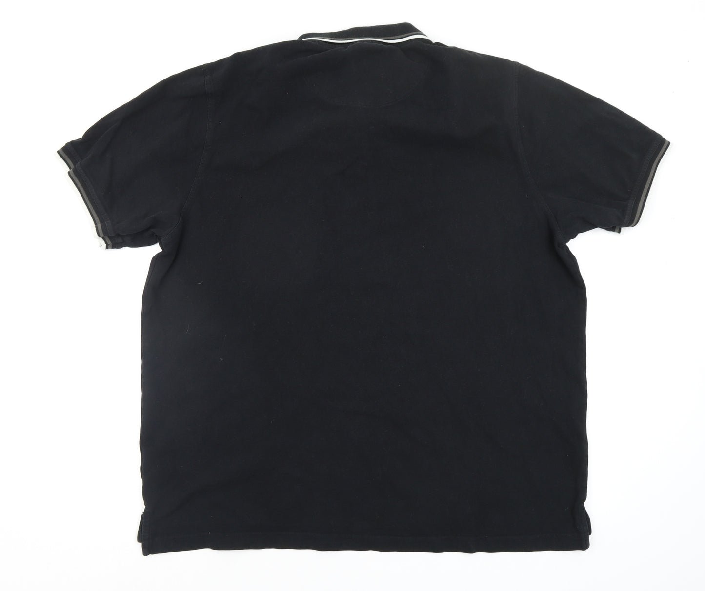 Pierre Cardin Mens Black    Polo Size 4XL