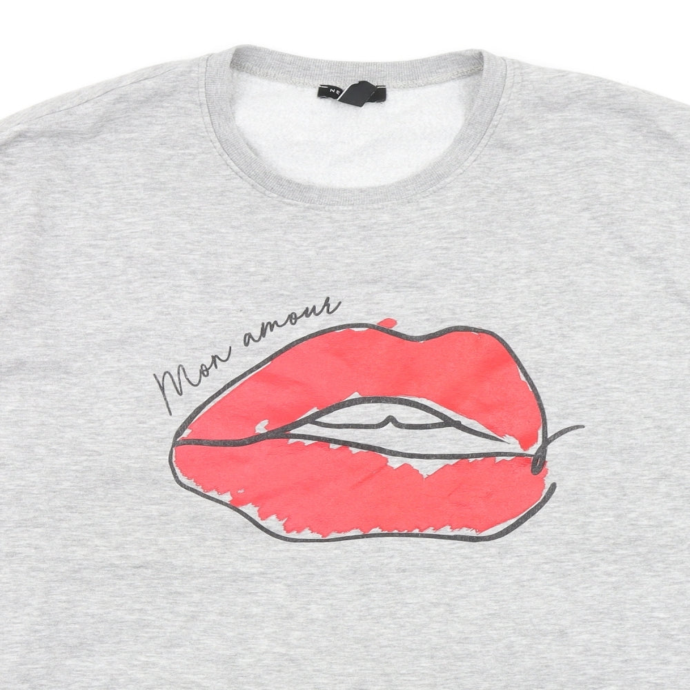 New Look Womens Grey   Pullover Jumper Size 24