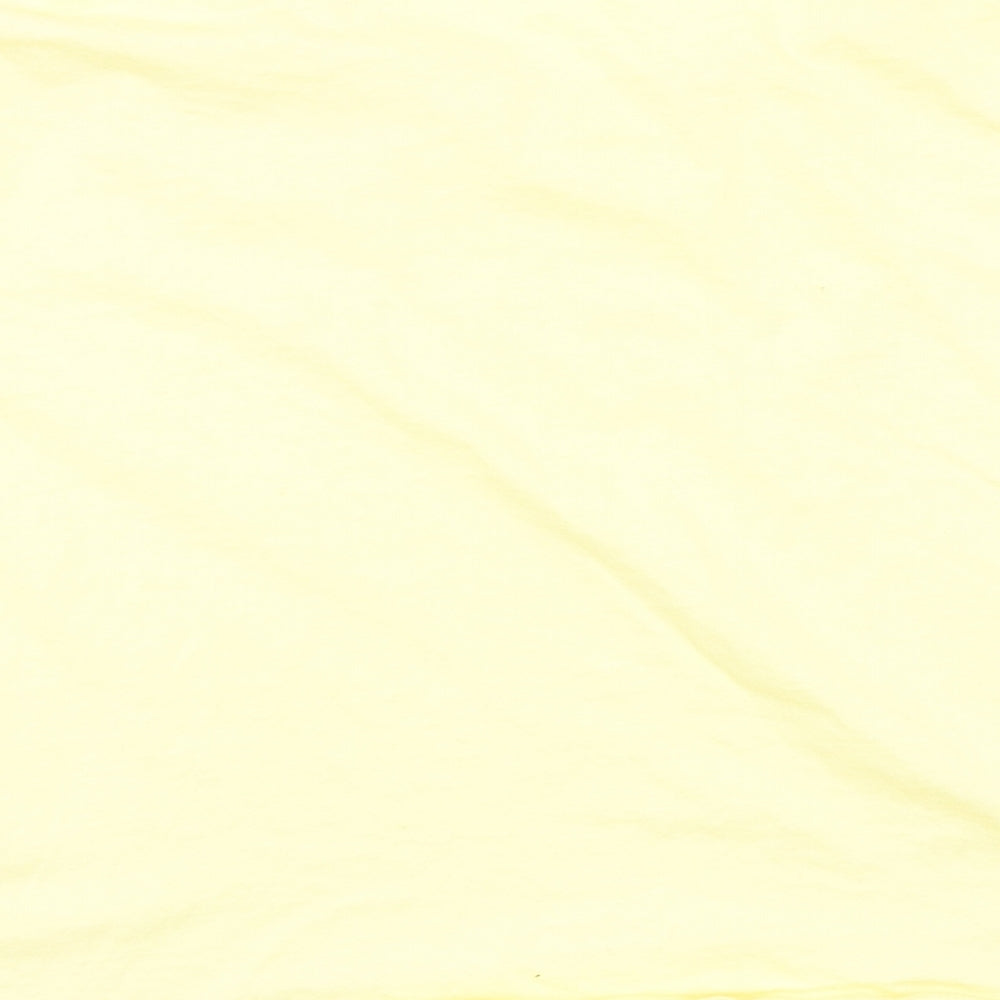 New Look Womens Yellow   Basic T-Shirt Size 14