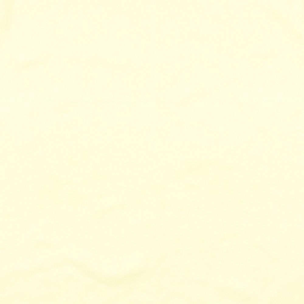 frank saul Womens Yellow   Basic T-Shirt Size L