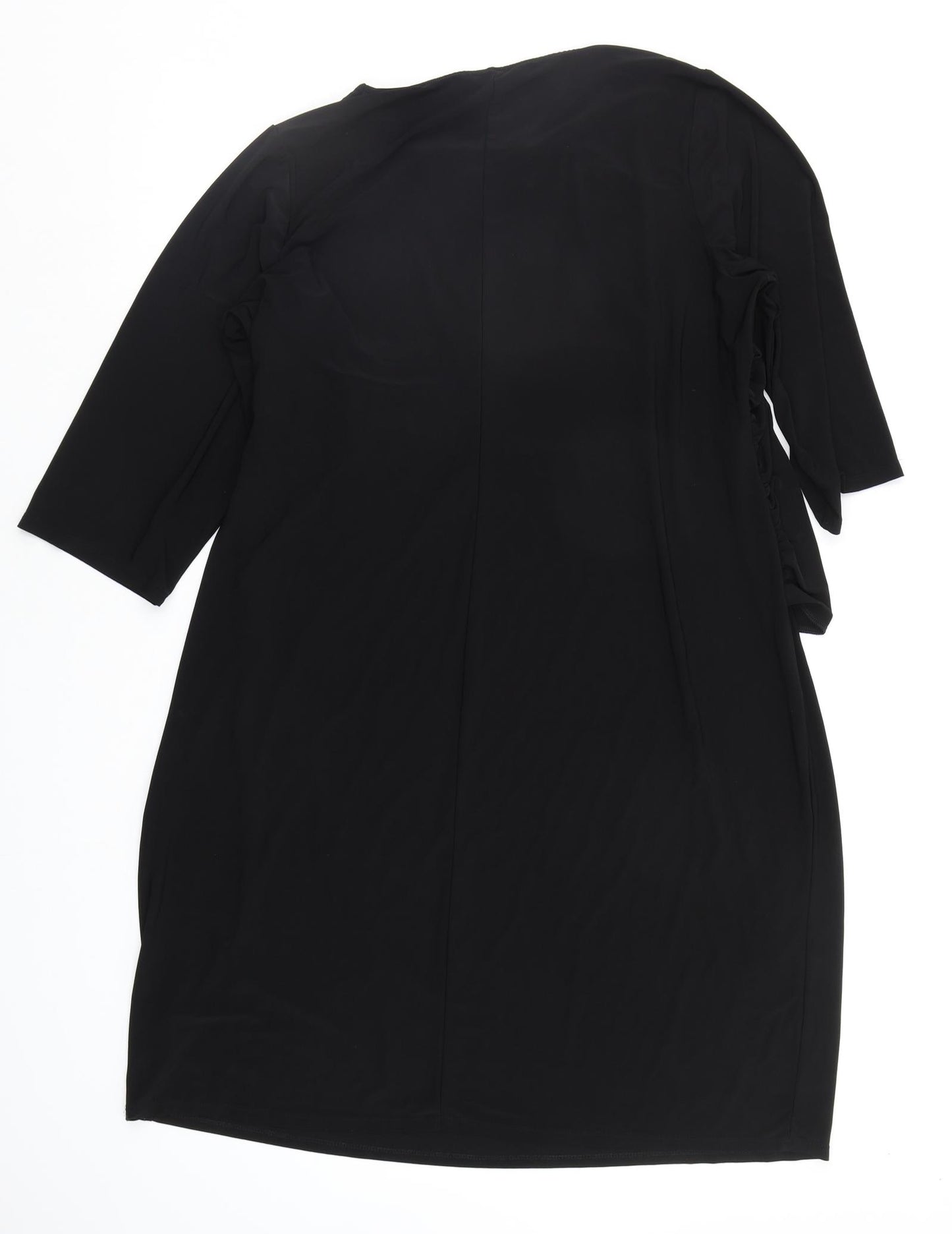 Joanna Hope Womens Black   Fit & Flare  Size 22