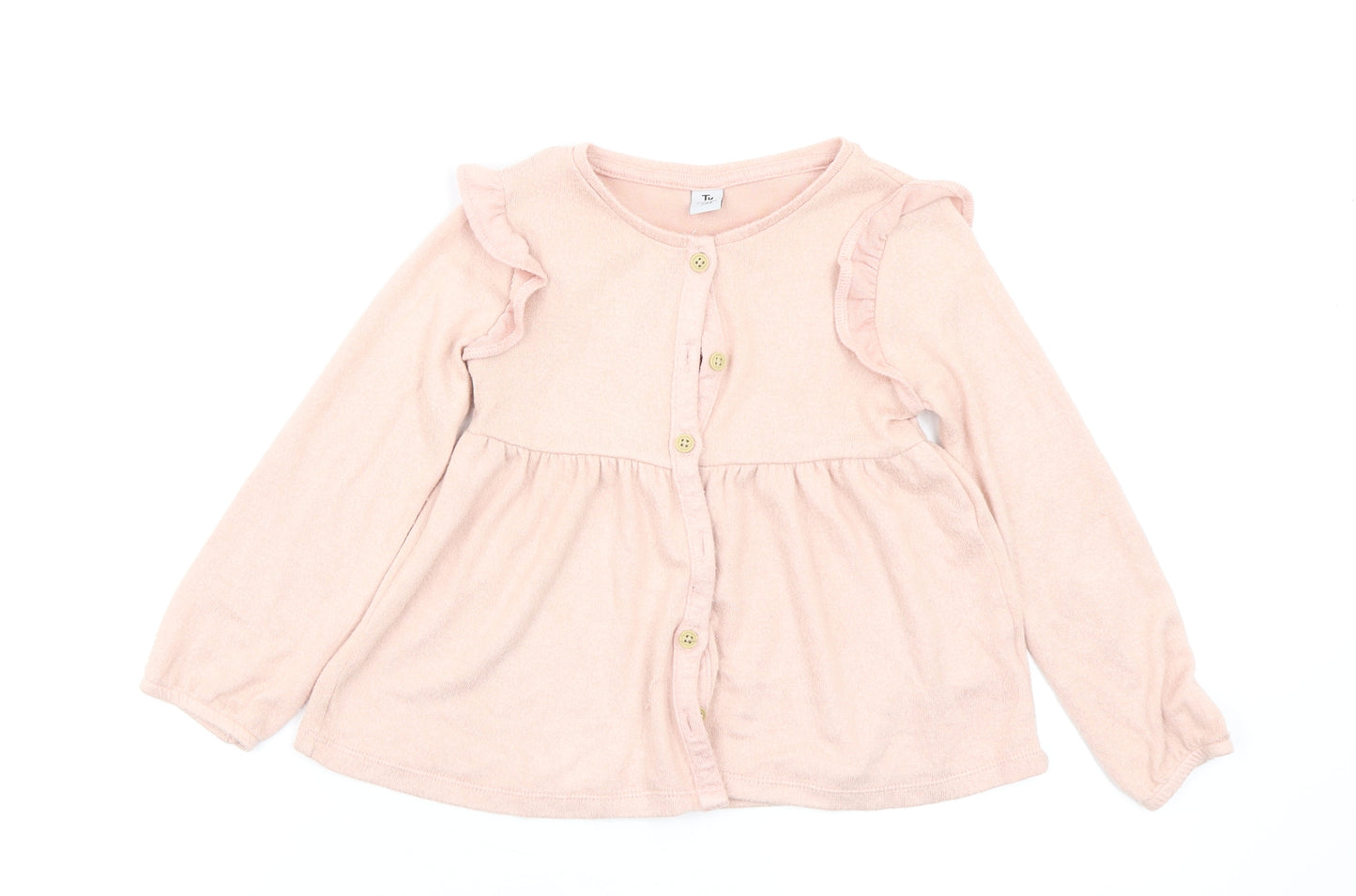 TU Girls Pink   Basic Blouse Size 4-5 Years