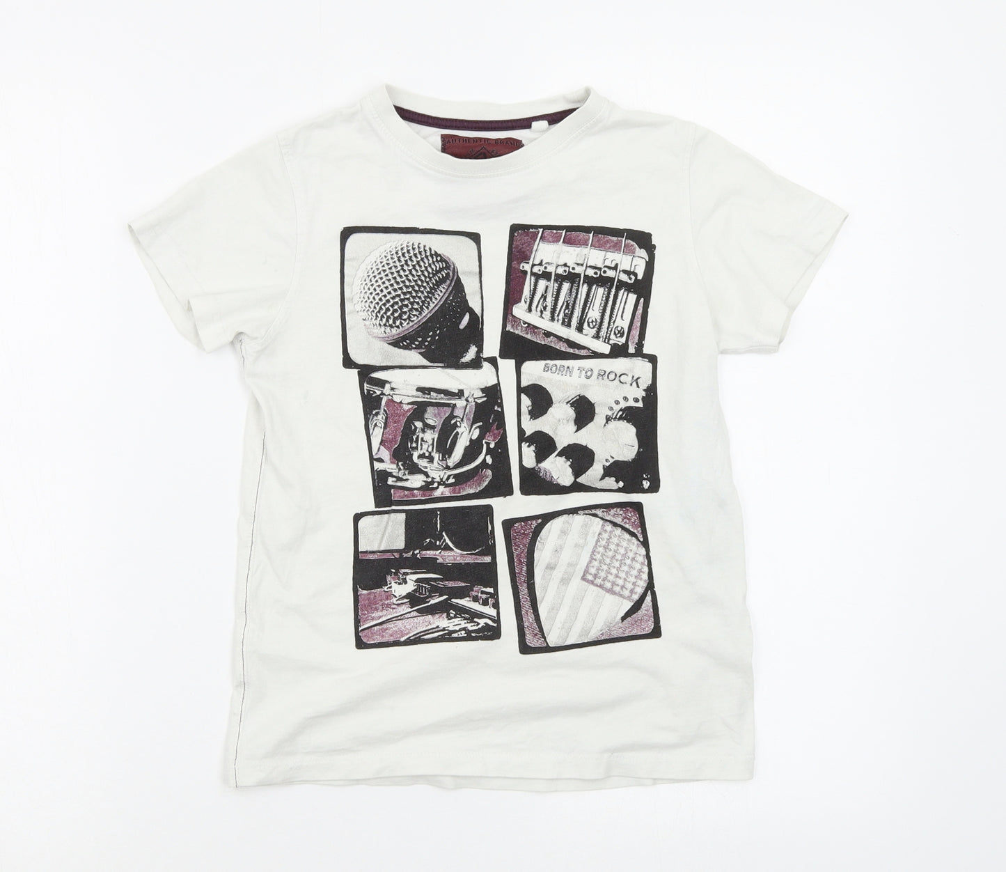 NEXT Boys White   Basic T-Shirt Size 9 Years