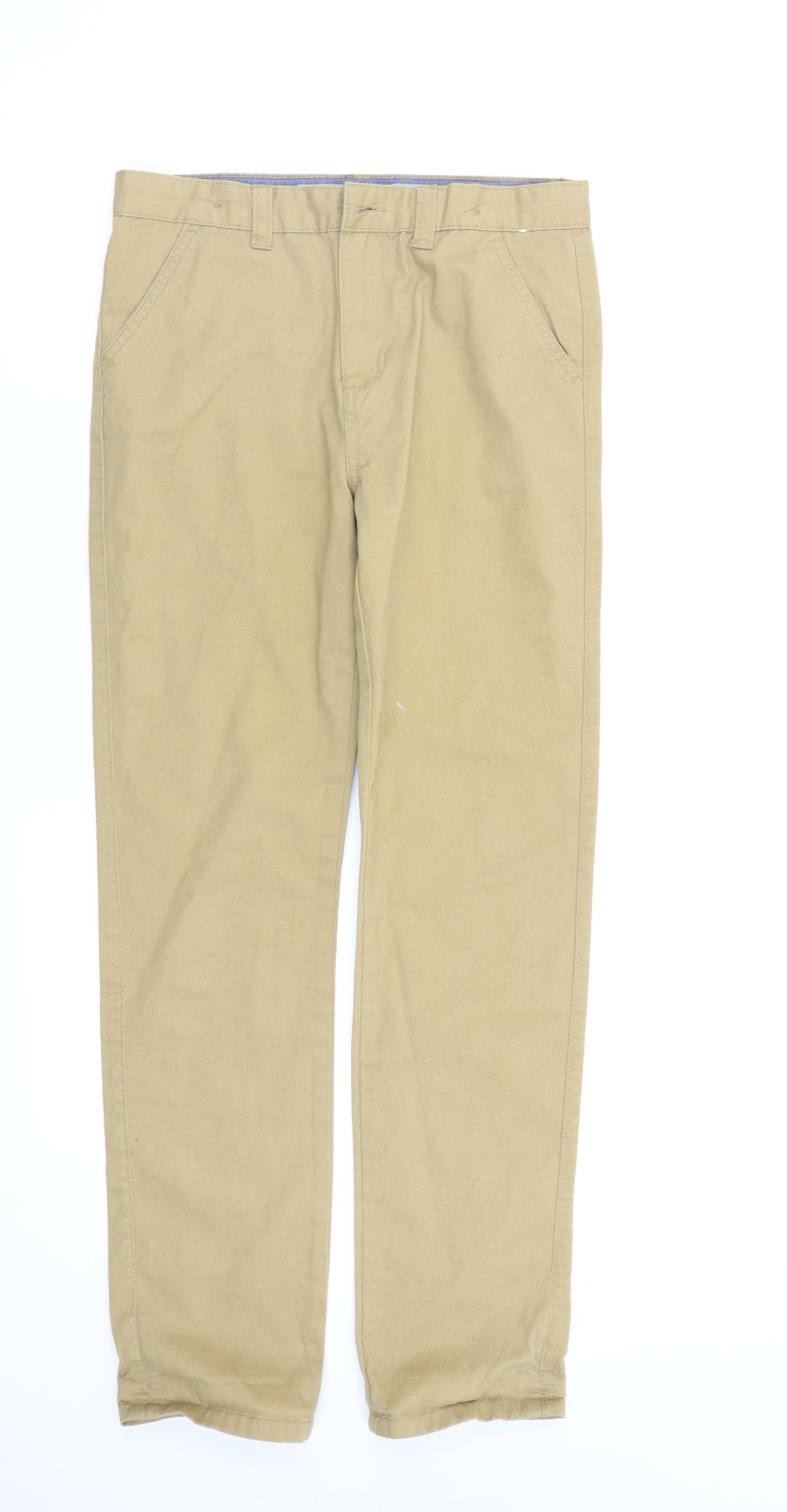 denim and co Boys Beige   Chino Trousers Size 12-13 Years