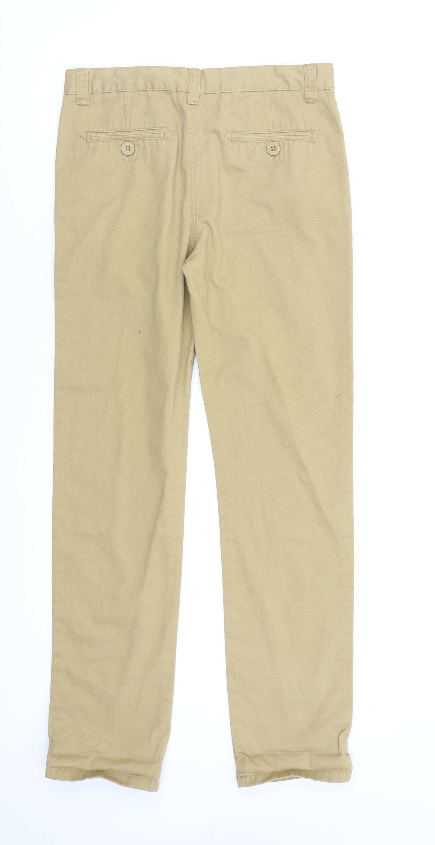denim and co Boys Beige   Chino Trousers Size 12-13 Years