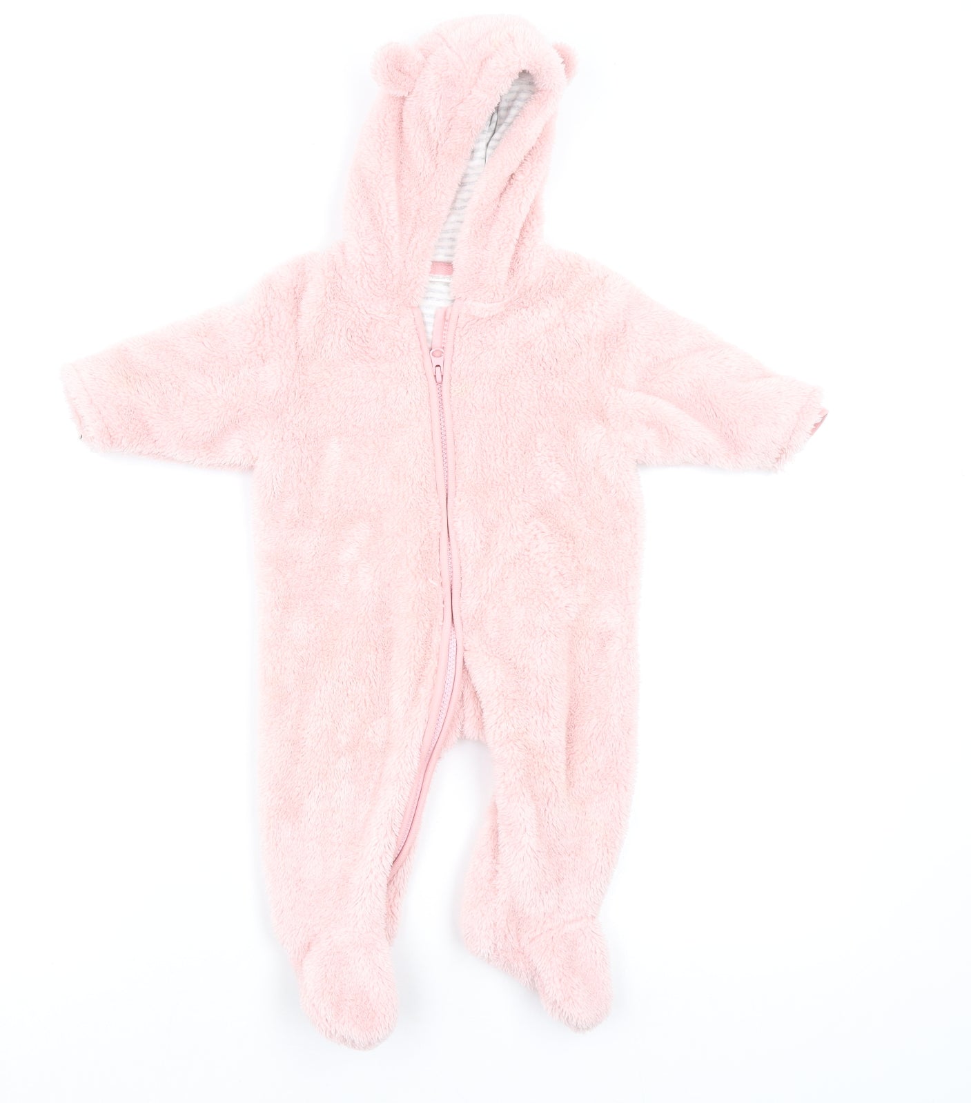 NEXT Girls Pink   Basic Coat Coat Size 3-6 Months  - all in one