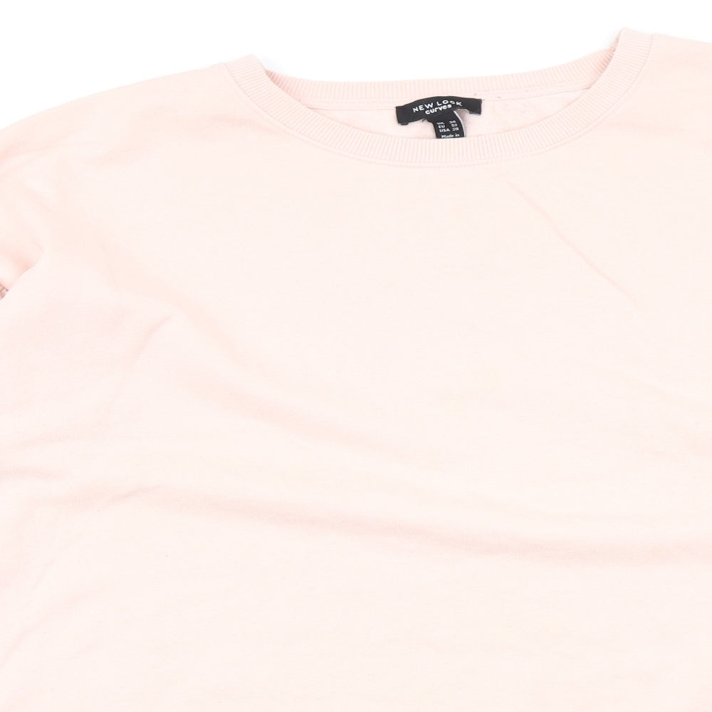 New Look Womens Pink   Pullover Jumper Size 24