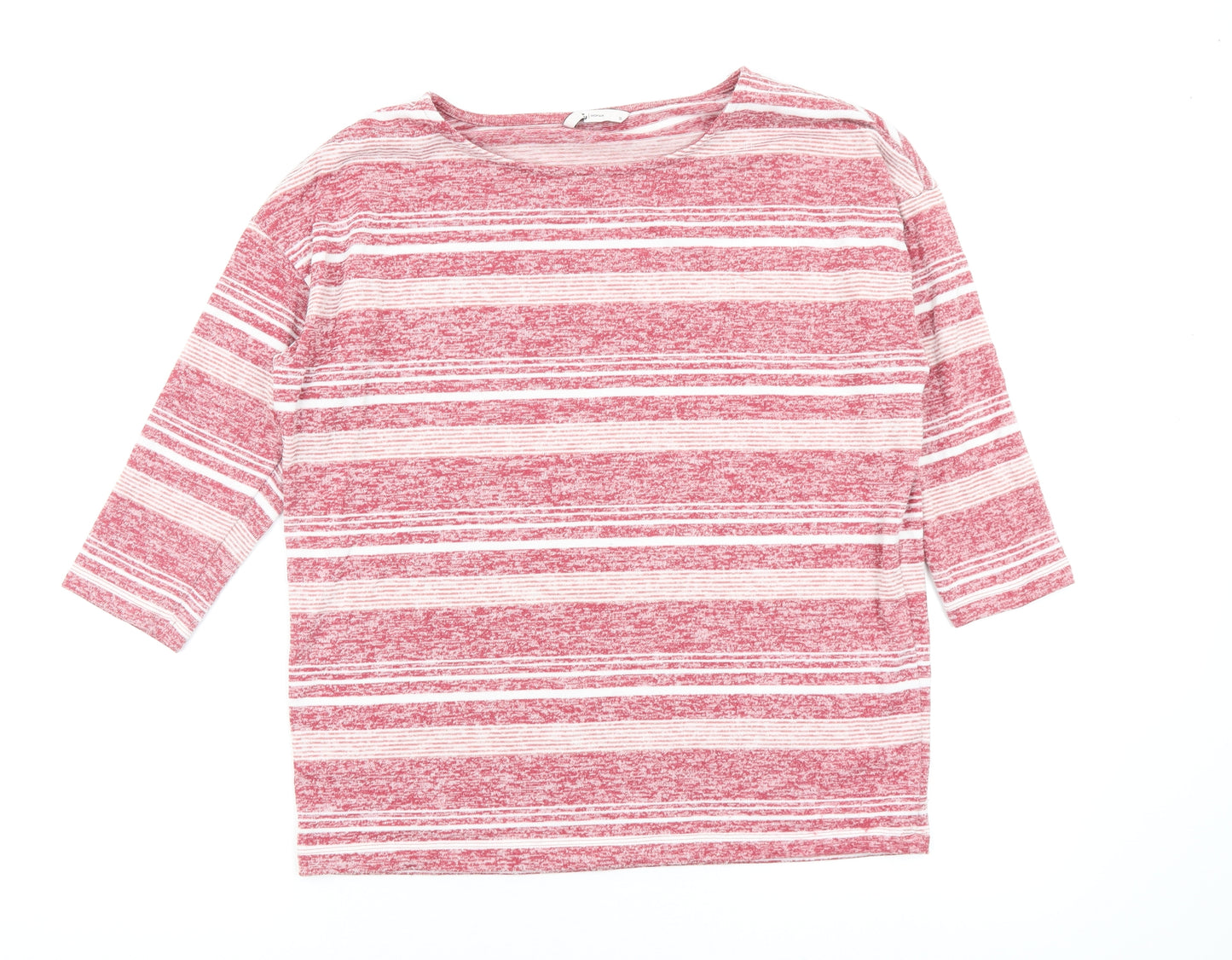 TU Womens Multicoloured Striped  Basic T-Shirt Size 12