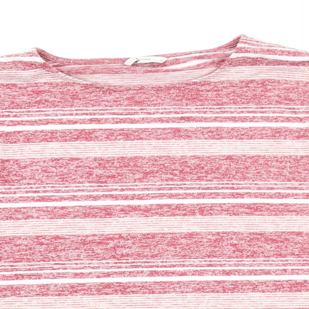 TU Womens Multicoloured Striped  Basic T-Shirt Size 12