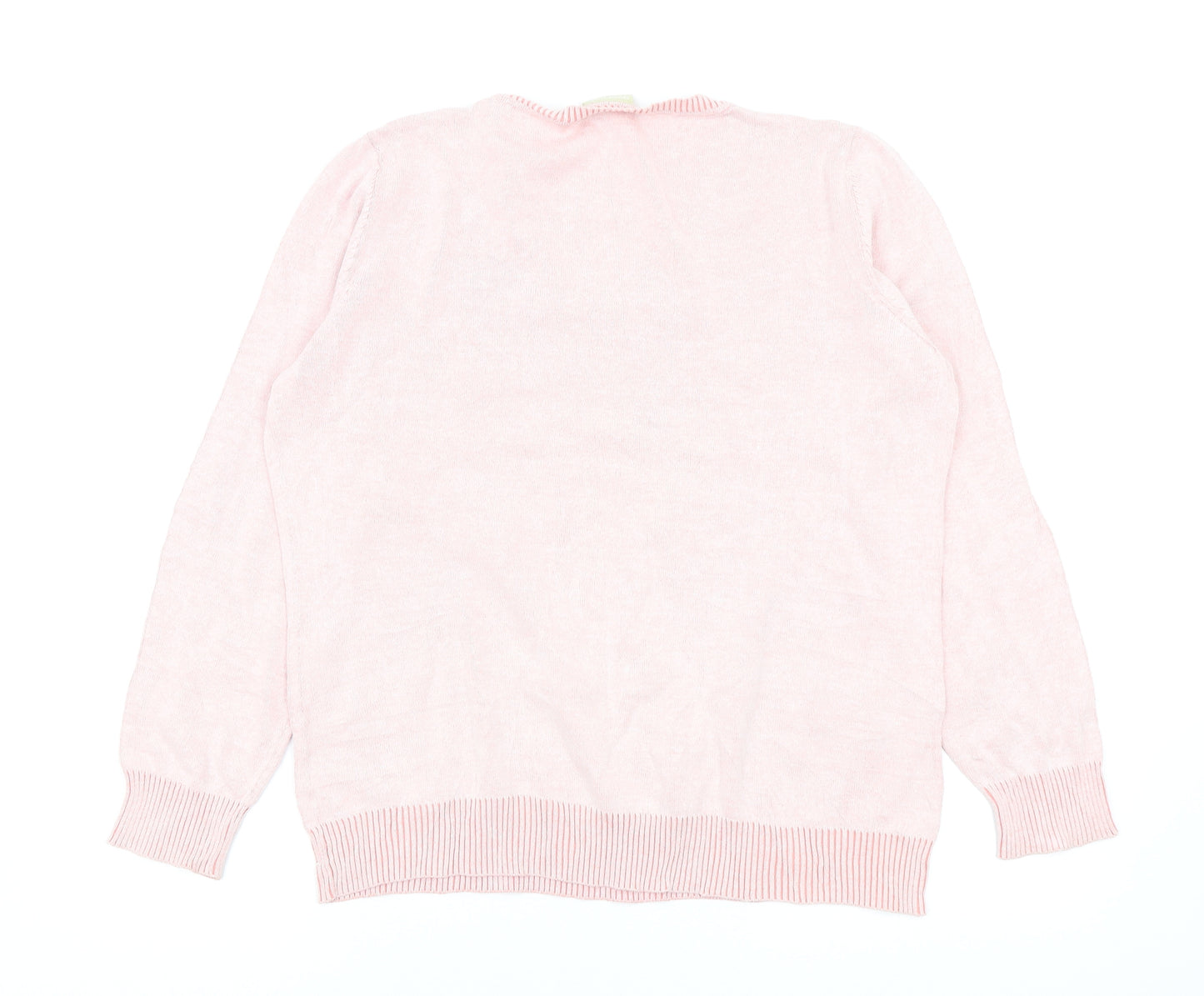 Avenue Womens Pink   Pullover Jumper Size L