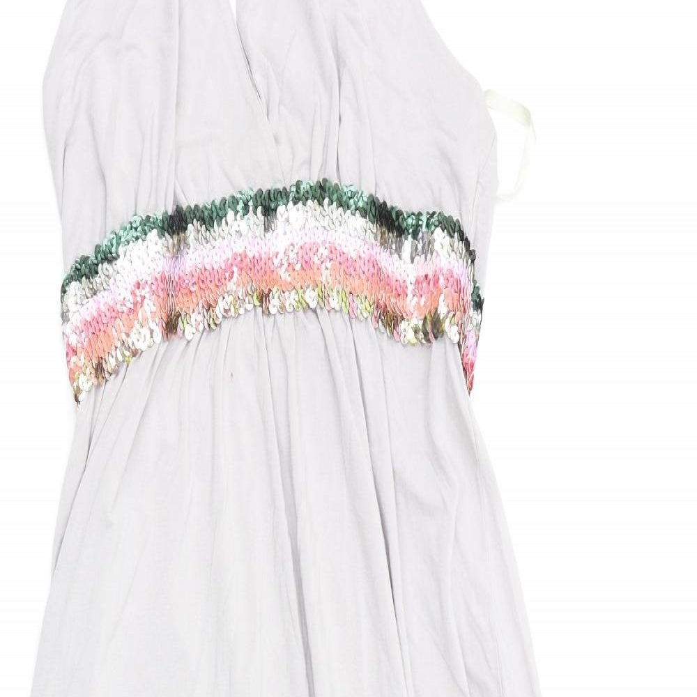 tracey boyd Womens Grey   Fit & Flare  Size L