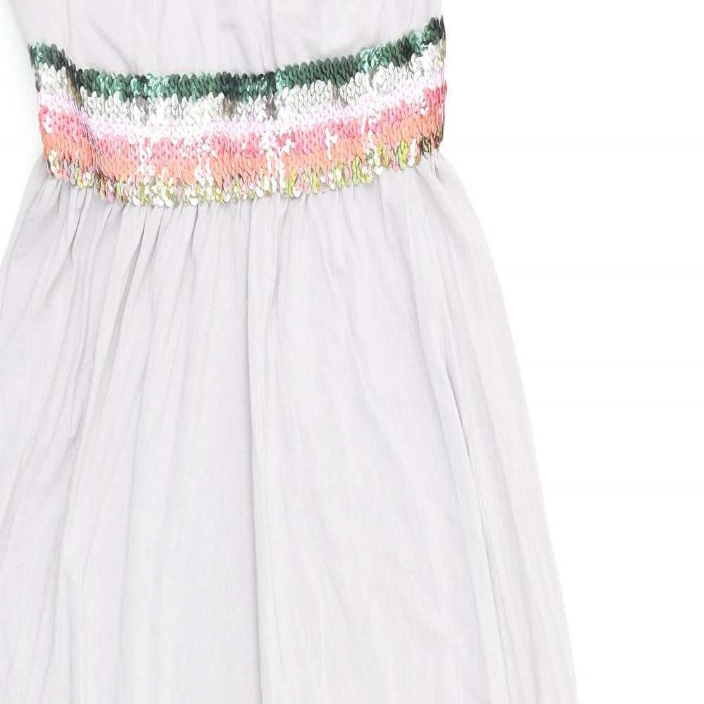 tracey boyd Womens Grey   Fit & Flare  Size L