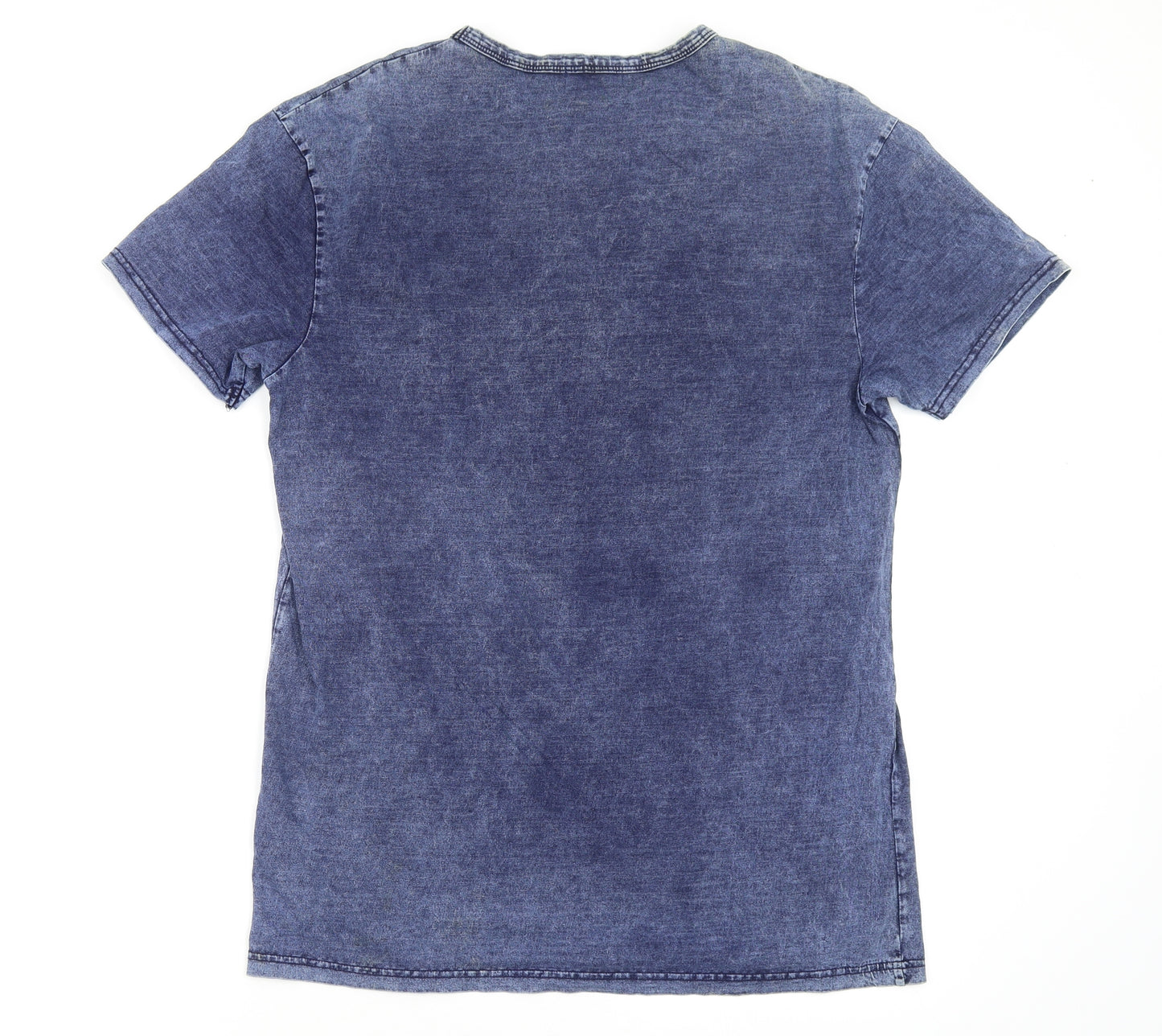 Topman Mens Blue    T-Shirt Size S