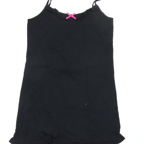 Asda George Womens Black Solid  Top Dress Size 12
