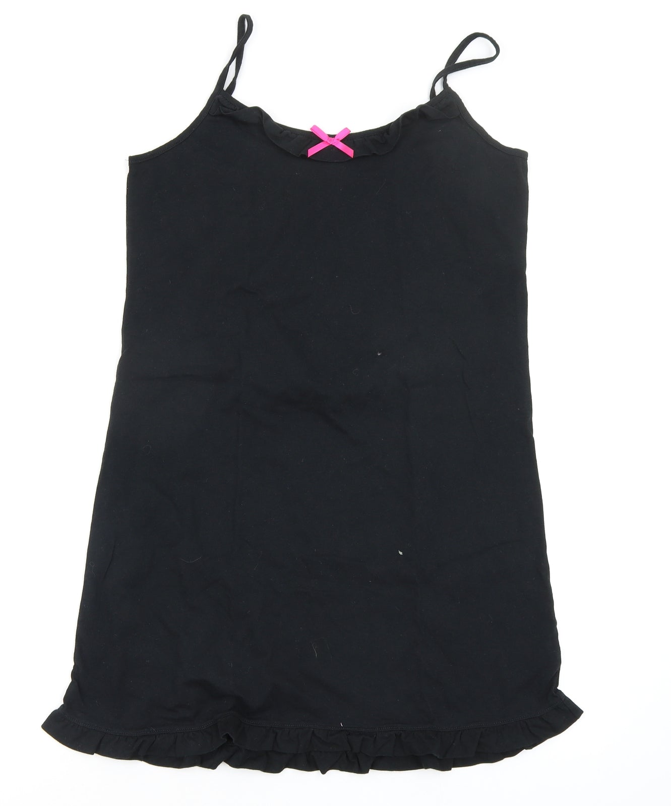 Asda George Womens Black Solid  Top Dress Size 12