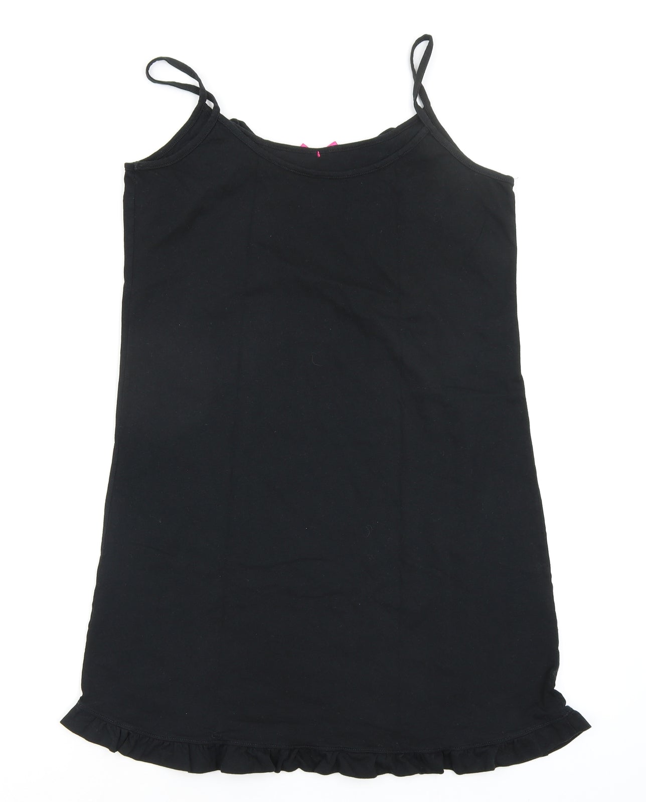 Asda George Womens Black Solid  Top Dress Size 12