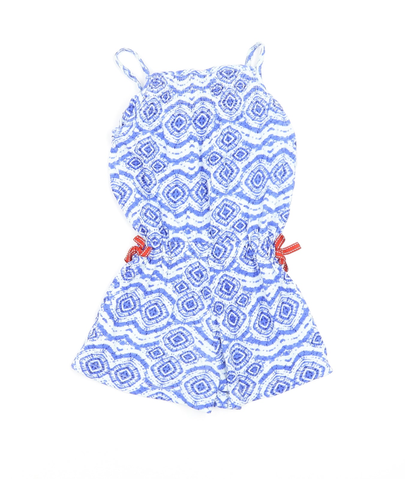 Mim-Pi Girls Multicoloured Geometric  Playsuit One-Piece Size 5 Years