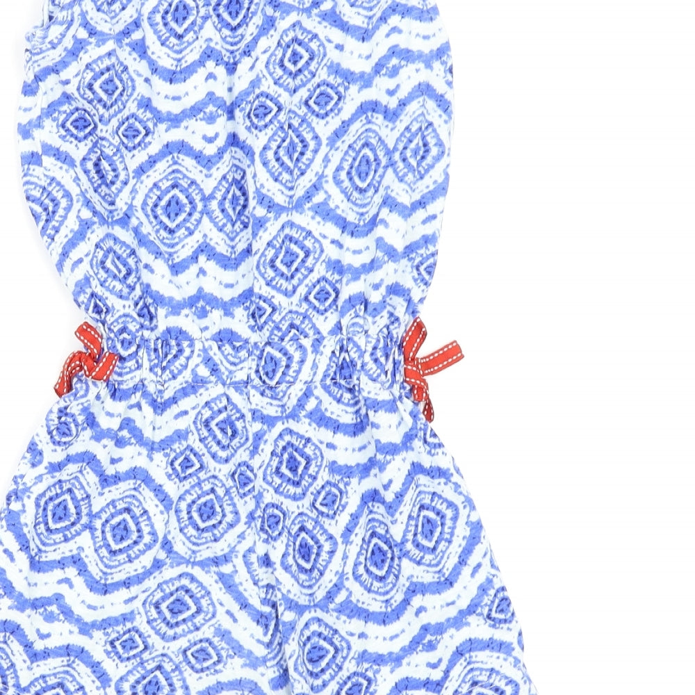 Mim-Pi Girls Multicoloured Geometric  Playsuit One-Piece Size 5 Years